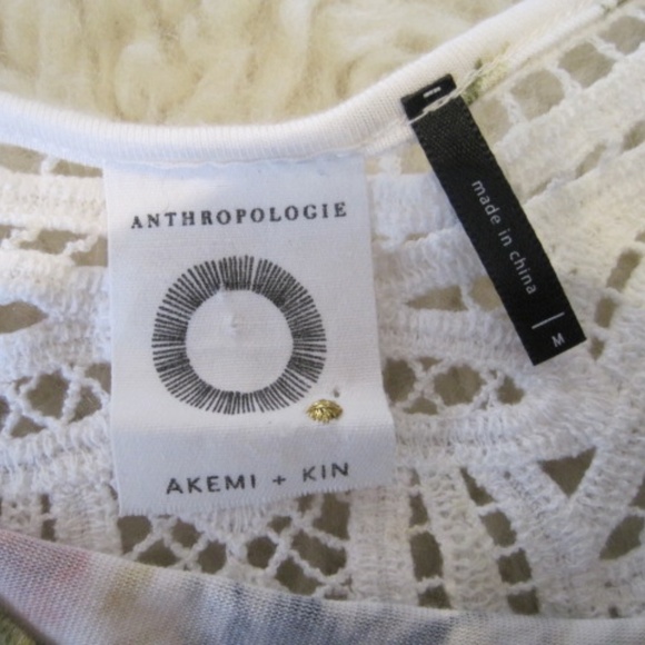 Anthropologie Floral Tank Top - Red, Green, Purple - Picture 8 of 13